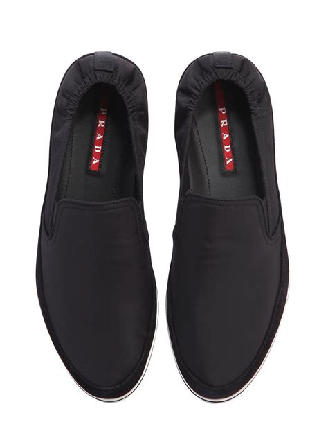 prada nylon tech sneakers|prada slip on sneakers sale.